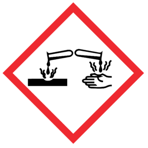 Corrosive symbol